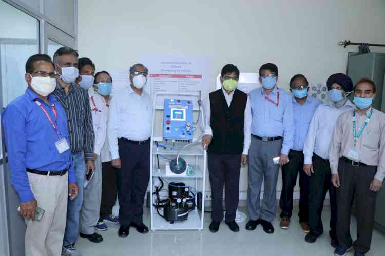 Rail Coach Factory Kapurthala manufactures ventilator 
