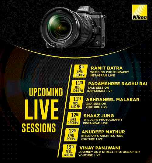 Nikon India introduces free online photography classes