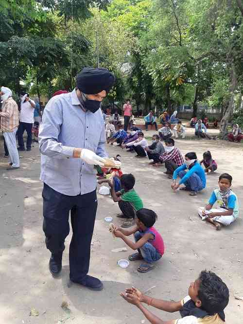 Kular organised langar on Baisakhi