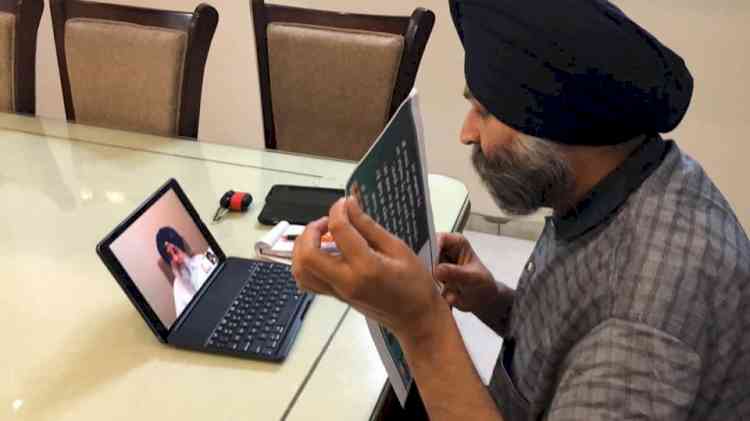 Sukhbir Badal and Kular held video conferencing 