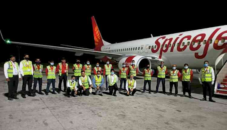 SPICEJET OPERATES MAIDEN FREIGHTER FLIGHT CARRYING CRITICAL MEDICAL ESSENTIALS TO KUALA LUMPUR