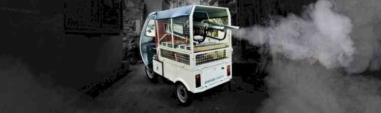KINETIC INTRODUCES RANGE OF FOGGING AND SPRAYING E-VEHICLES TO HELP CREATE GERM-FREE INDIA