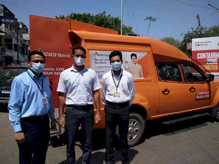 ICICI BANK DEPLOYS MOBILE ATM IN AHMEDABAD
