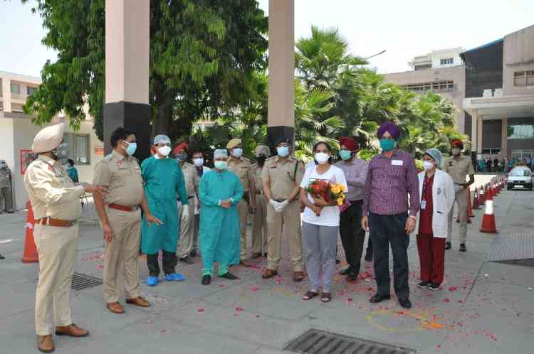 SHO Arshpreet Kaur discharged from DMCH