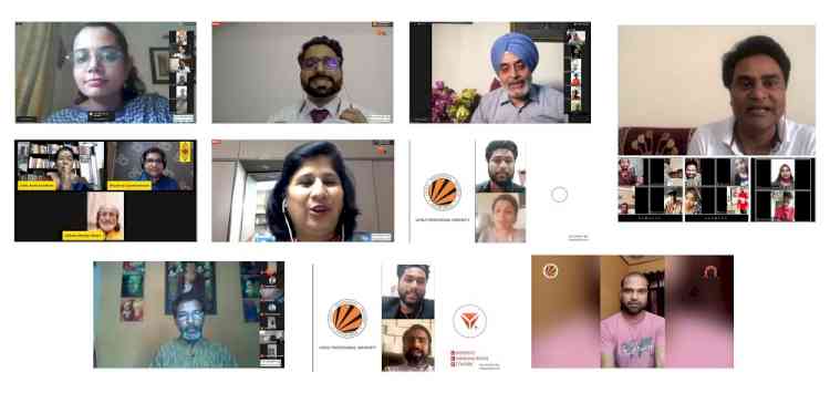 LPU organized ten of international and national webinars