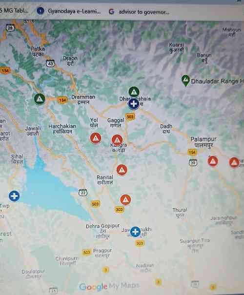 Kangra leads in Himachal, making containment zone information public using Google Maps: DC