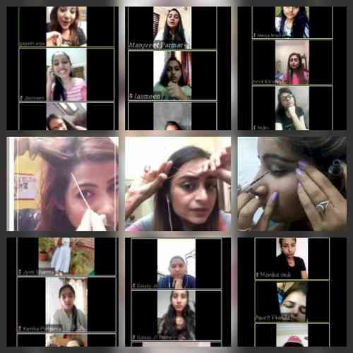 KMV organizes ten days free online course on beauty skills