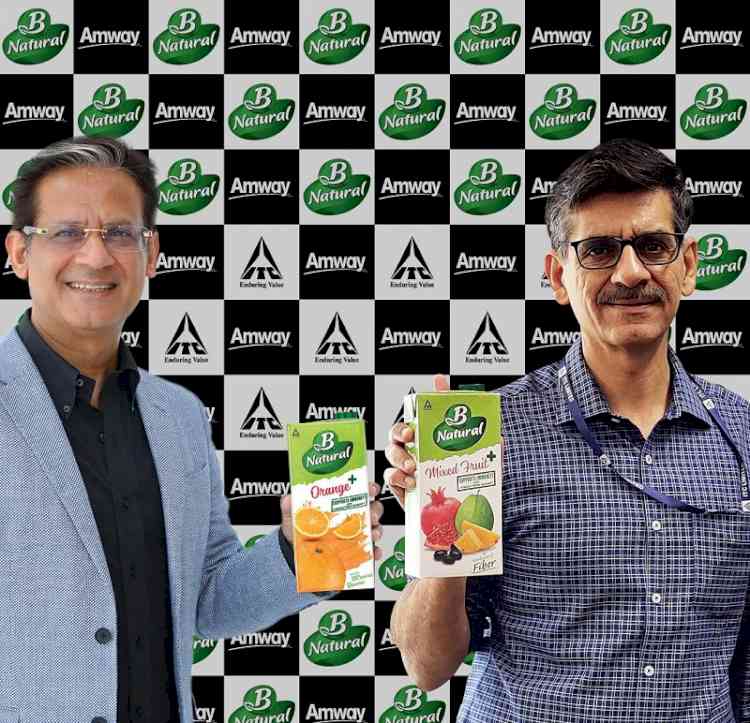 ITC’s B Natural and Amway India collaborate to launch B Natural + range
