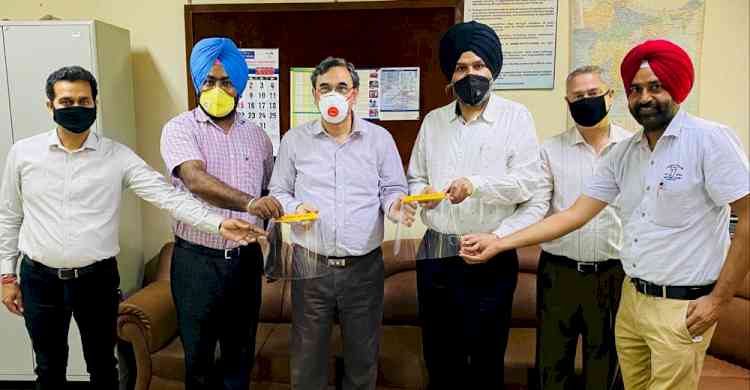 FICO in association with CTR and GIZ MSME Inno., launched face shields