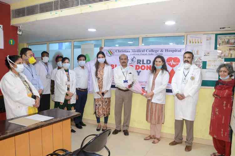 CMCH organized blood donation drive from 12-14th June 
