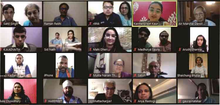 Baichung Bhutia inspires Special Olympics Bharat athletes in virtual meet