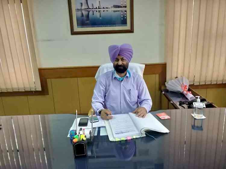 Er Virinder Pal Singh Saini takes charge as Chief Engineer of Central Zone Ludhiana