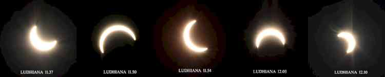 People witness annual solar eclipse or `surya grahan’ 2020  