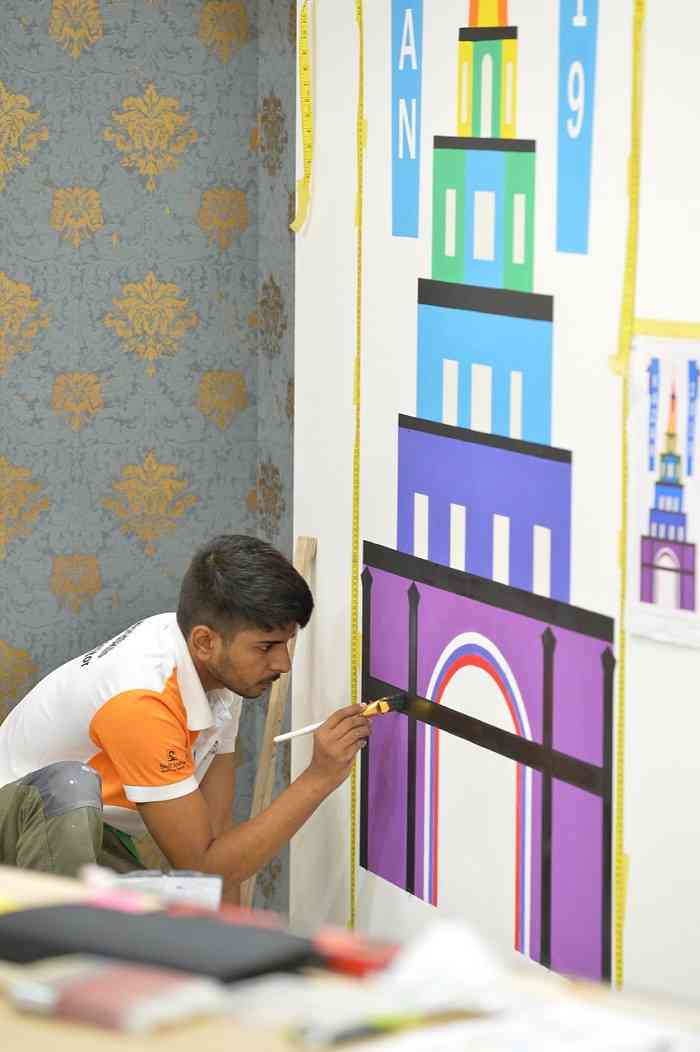 Sahil Kapil ‘India ka Painter’ shines in WorldSkills competitions