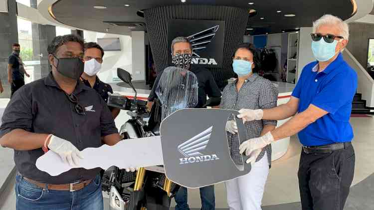 Honda Motorcycle & Scooter India Pvt. Ltd. commenced deliveries of 2020 Africa Twin Adventure Sports