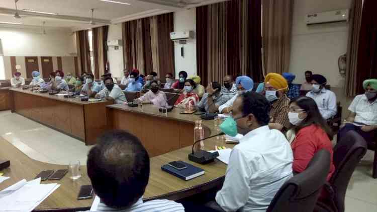 DC Ludhiana Varinder Sharma reviews flood prevention measures