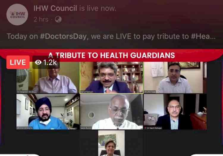 Healthcare leaders endorse IHW Council’s demand for memorial for health workers at the maiden ‘gratitude week’