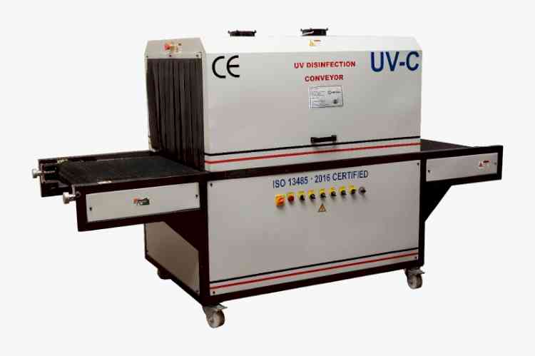 MSV-India Inc develops UV Disinfection Conveyor for fighting covid-19 in public places