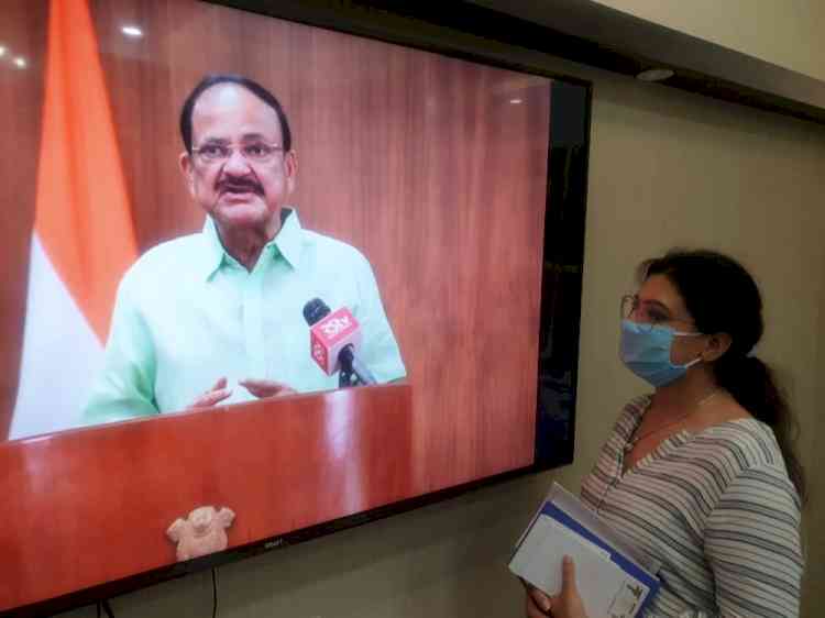 Ludhiana Architects attend online address by Vice President of India