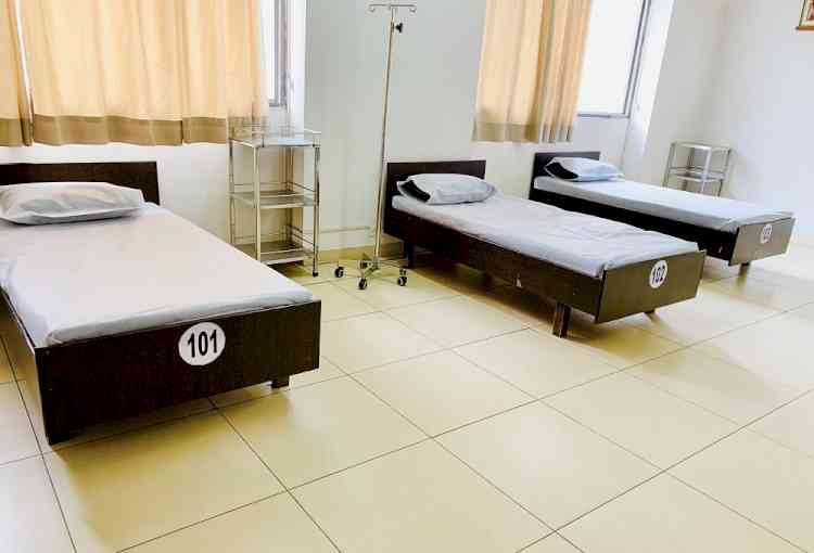 DMCH and Shree Ram Sharnam sets up 50-bedded covid care centre
