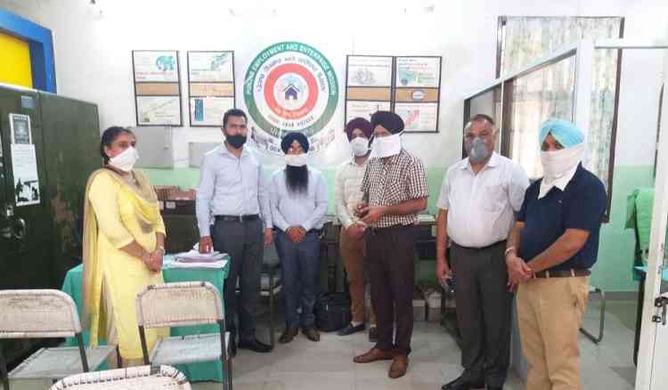 Adhering to safety precautions, DBEE Ferozepur organizes physical placement camp, 50 candidates selected for job