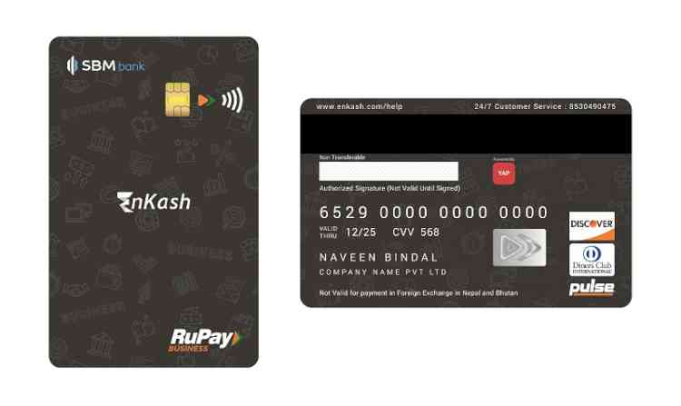 sbm bank collaborates with enkash and yap to launch co-branded business credit card on rupay