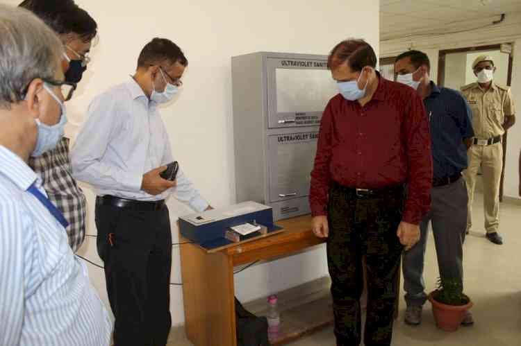 Currency notes sanitization device launched  