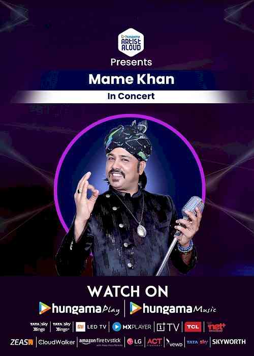 Hungama Artist Aloud presents Mame Khan in digital concert