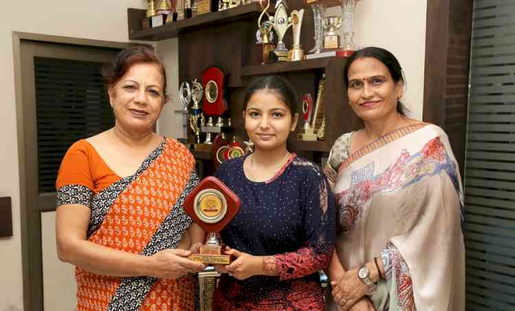 PCM SD College for Women’s student tops in University in MSc Fashion Designing