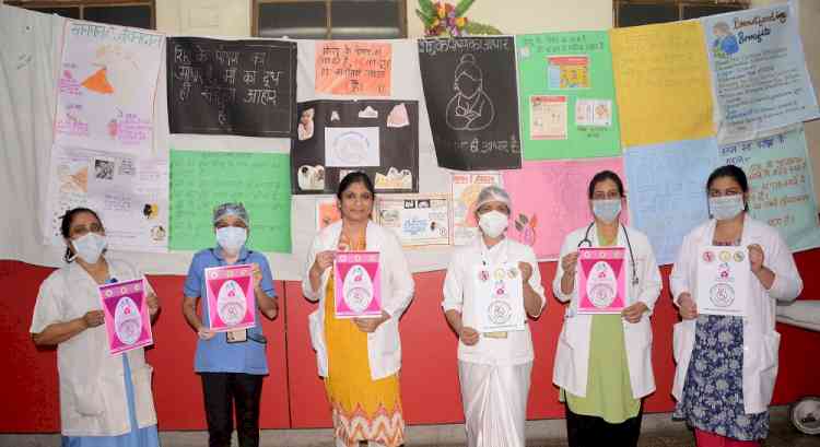 World breast feeding week observed at CMC & Hospital