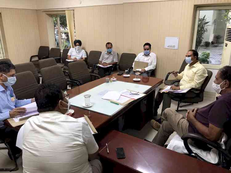 Meeting regarding CLU and site selection for shifting of dairies outside mc limits held today