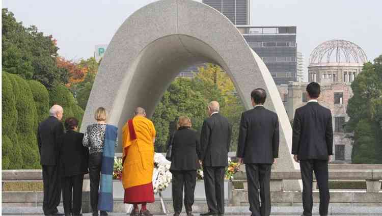 Dalai Lama urges governments, organizations and individuals to rededicate themselves to making achievement of peace