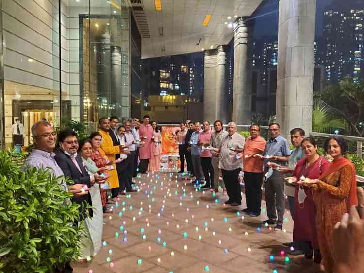 NRIs in Hongkong celebrated Bhumi Pujan of Ram Mandir as Diwali