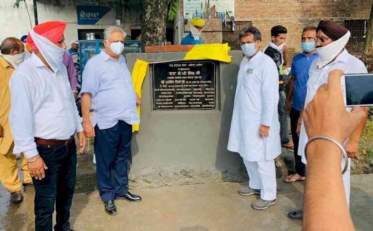 Area of village in Sri Anandpur Sahib constituency being beautified: Speaker Rana KP Singh