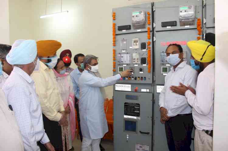 Bharat Bhushan Ashu inaugurates 66 kv sub station in Meharban area of city