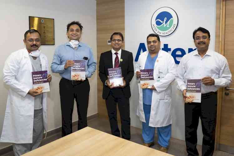 Aster CMI Hospital launches book ‘Primary Immune Deficiencies Made Simple’