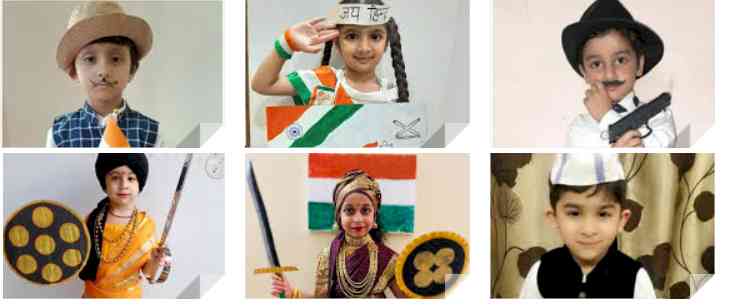 Innocent Hearts School organized online activities for students on Independence Day