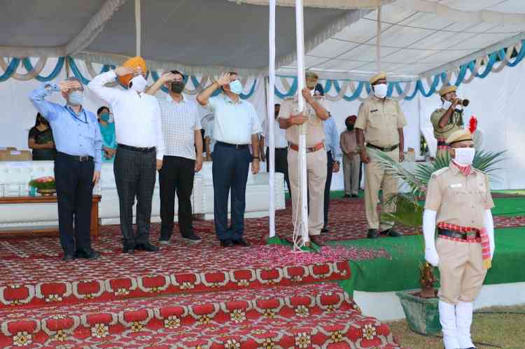 Independence Day celebrated at PU