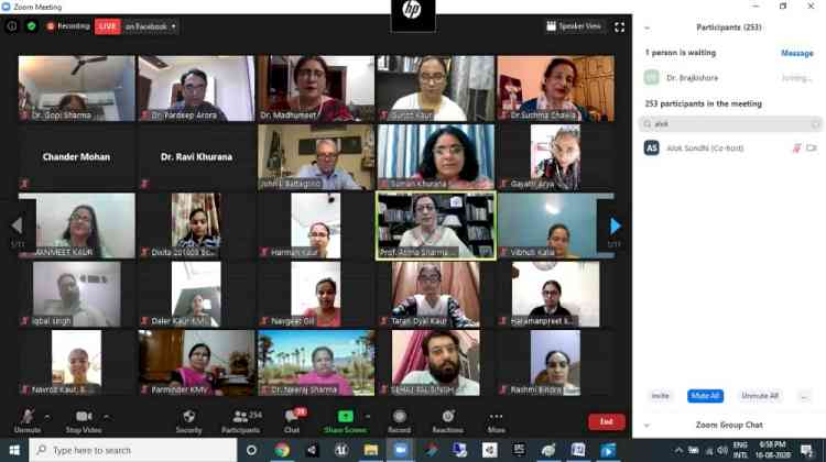 KMV successfully concludes seven day online international conclave on global perspectives on education in covid-19 times