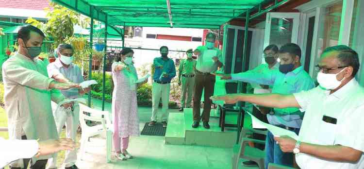 Sadbhawana Diwas pledge taken by PU VC