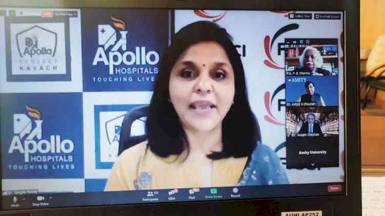 Nurture positivity and use your mind wisely to create healthy environment during covid-19: Dr Sangeeta Reddy 