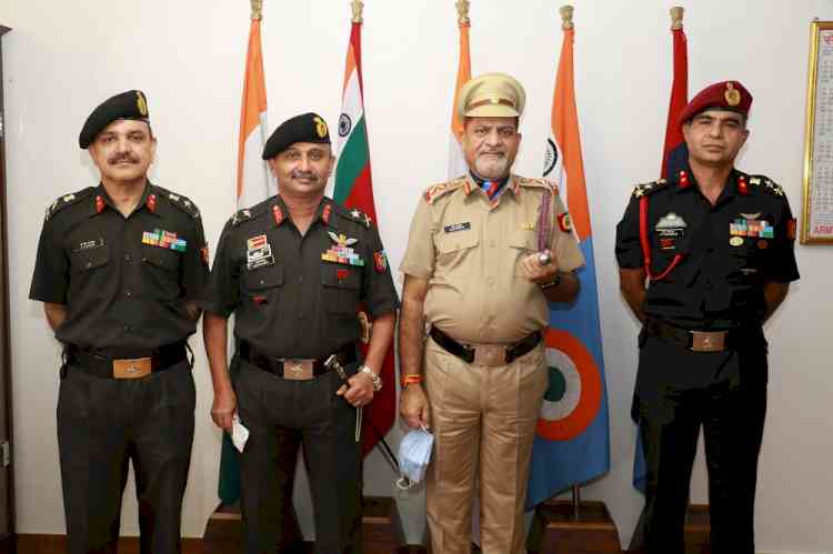 PU Vice-Chancellor conferred with Rank of “Honorary Colonel” and “Colonel Commandant” in NCC