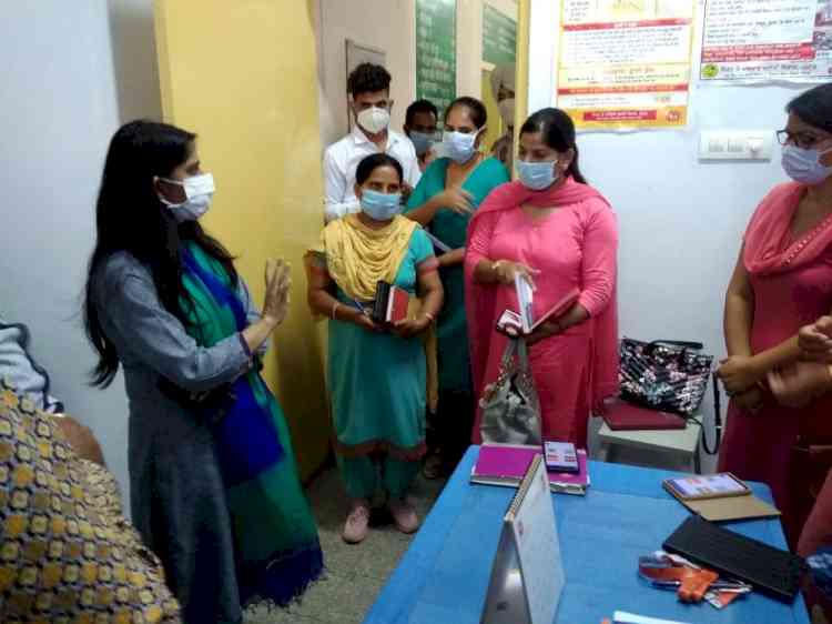 I-TREC Project supervised by DC Dr Shena Aggarwal at CHC Mukandpur 