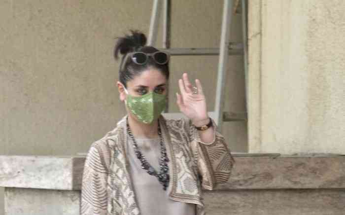 Kareena Kapoor Khan made headlines flaunting her baby bump and a dapper-green mask