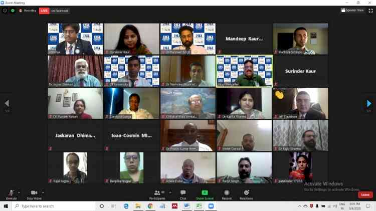 CT University organizes virtual global conclave MDISET 2020