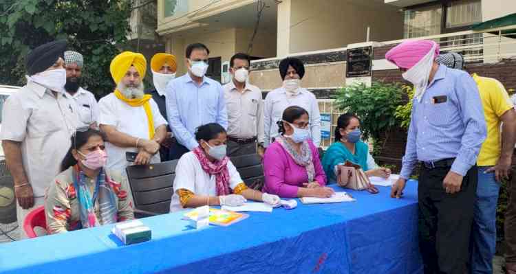 Of 102 samples taken, three tested positive for Covid-19 during camp organised by NGO