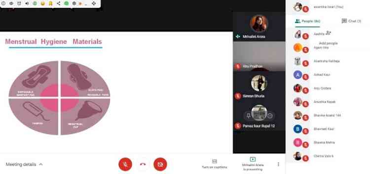 Importance of nutrition and menstrual hygiene discussed in outreach program by Home Science College 