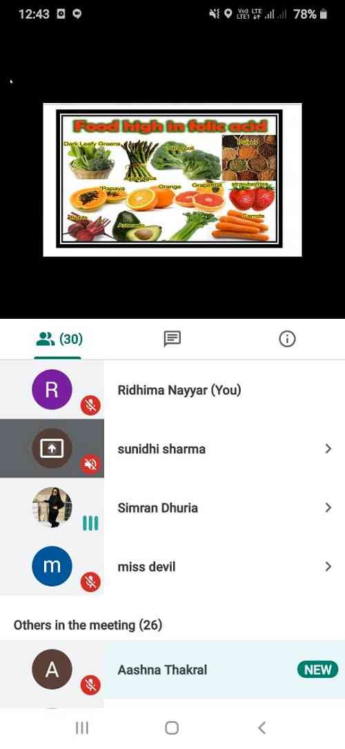 Anemia Mukt Bharat advocated in Home Science College
