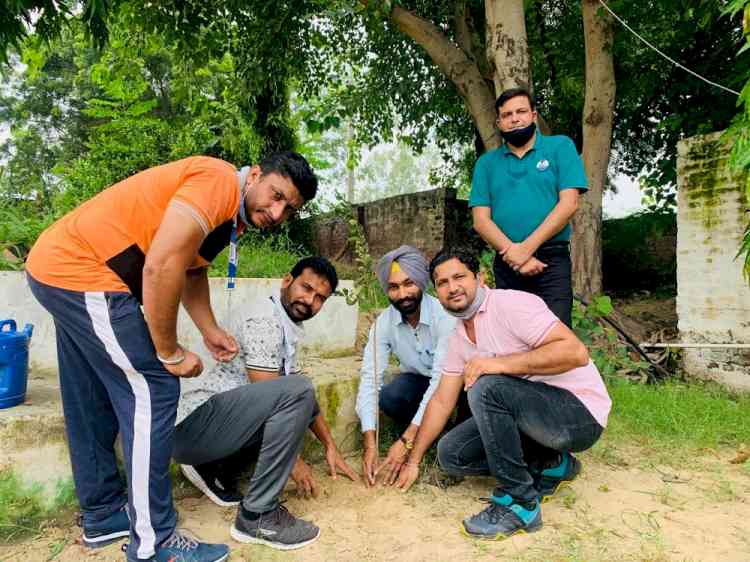 Mayank Foundation celebrates world ozone day by planting saplings