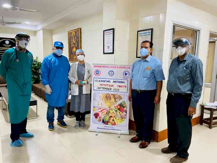 DMCH observed national nutritional month
